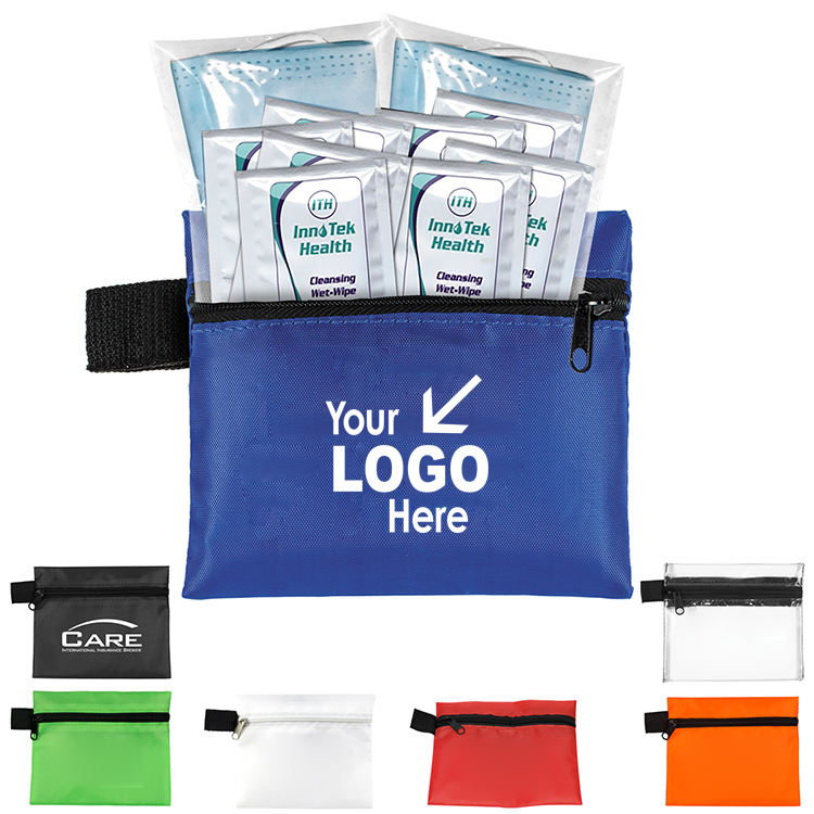 Wipe it Down Travel Kit in Zippered Pouch